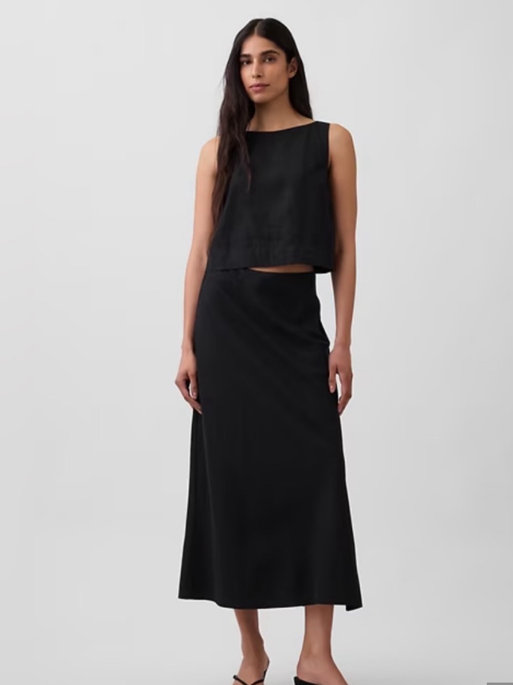 Women’s Black Maxi Skirt - gap
